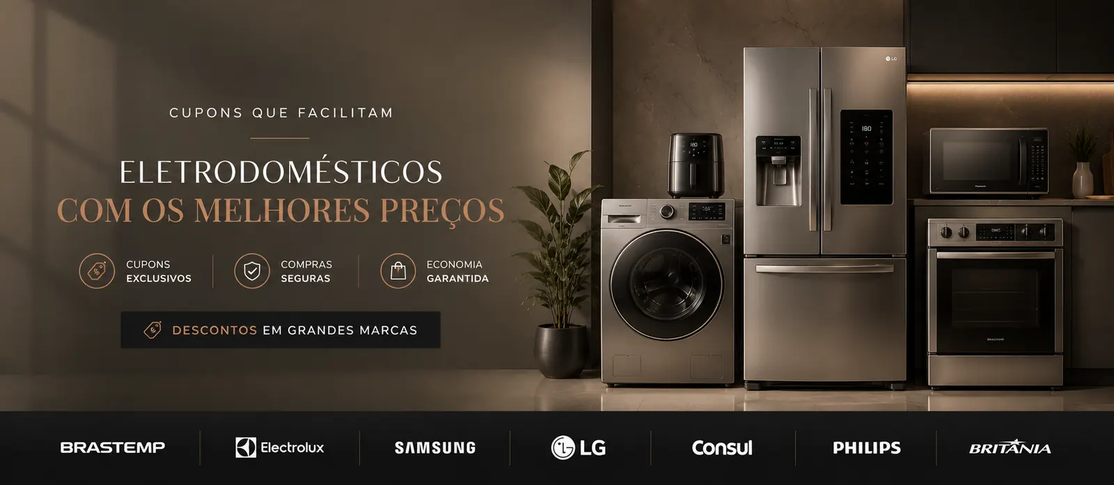 Eletrodomésticos com os melhores preços