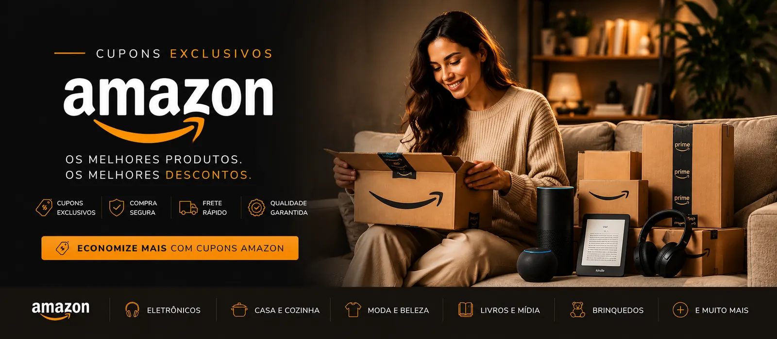 Amazon — os melhores produtos, os melhores descontos