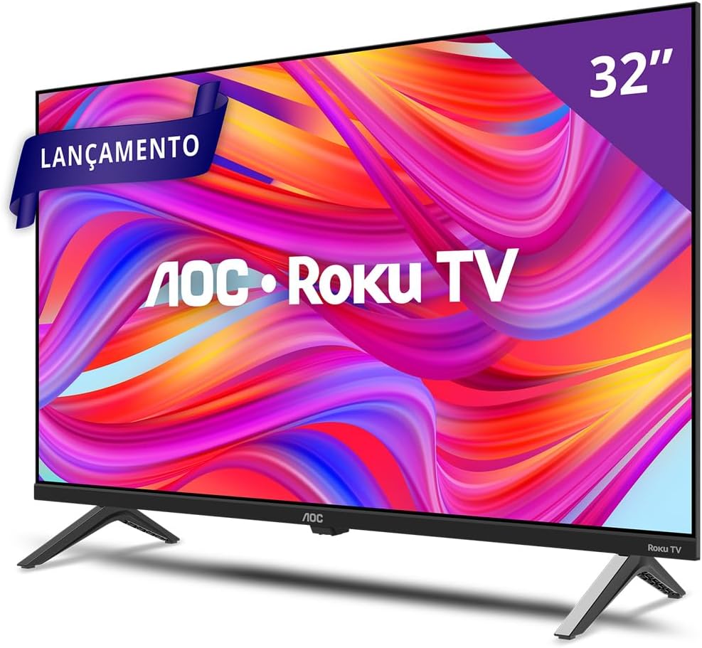 Smart TV AOC 32S5045/78G 32'' HD Roku TV — foto 3